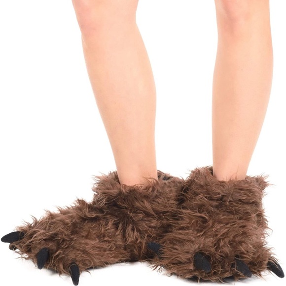 NWOT Furry Paw Slippers for Kids - Small - Picture 2 of 5